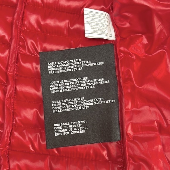 🆕 $150 GUESS Vibrant Red Lightweight Jacket Size S - Picture 6 of 7